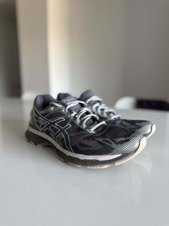ASICS Gel-Nimbus 19 Men\'s Running Shoes Charcoal/Carbon/Silver T700N Size 11 main image 9